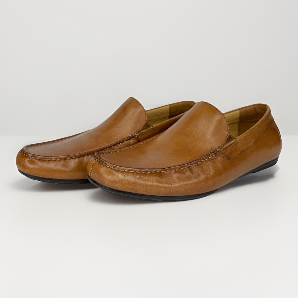 Florsheim Mens Talladega Venetian Loafer 8.5W Conjac Driving Moc Preppy‎ Classic